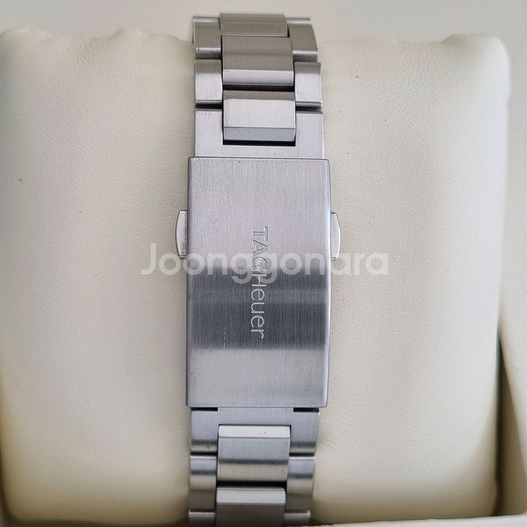 태그호이어 아쿠아레이서 크로노 쿼츠 검판 43mm--2