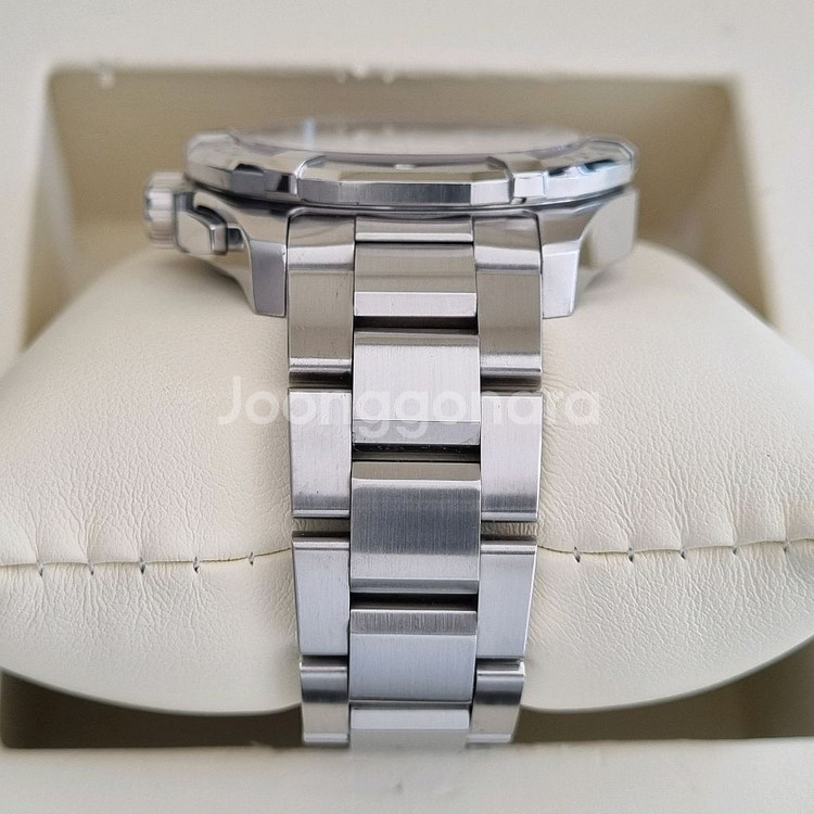 태그호이어 아쿠아레이서 크로노 쿼츠 검판 43mm--3
