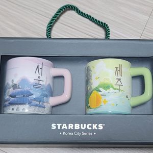 스타벅스 서울 제주 시티컵 새제품 팝니다