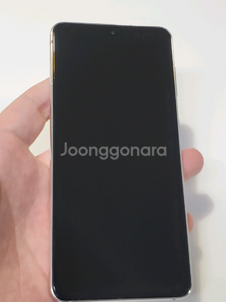 갤럭시 S21 화이트 16만 정상해지--6
