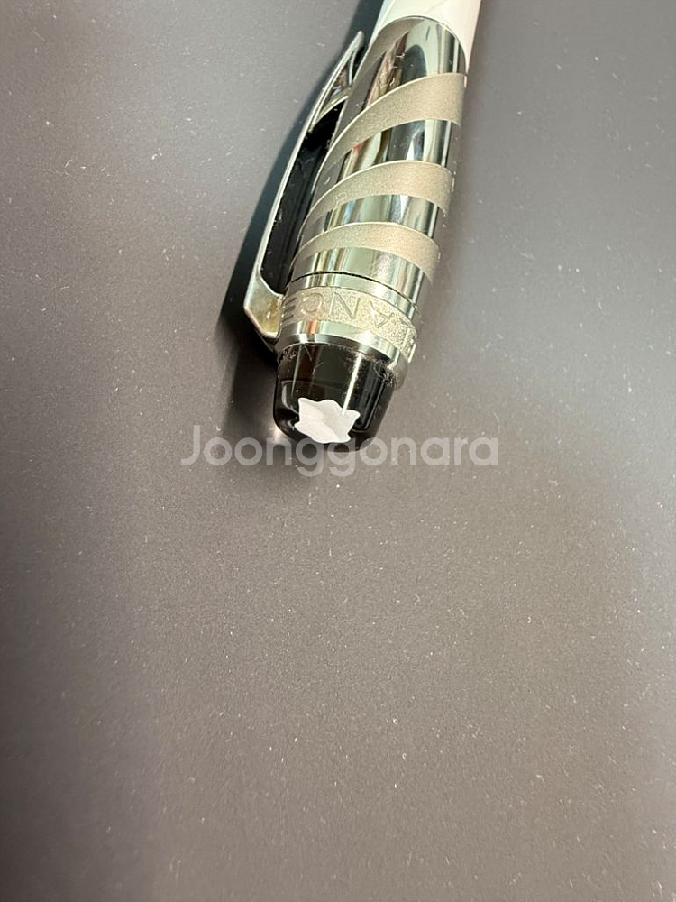 몽블랑 스타워커 세라믹듀에 화이트 수성펜 희귀템+케이스--3