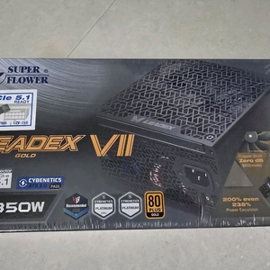 슈퍼플라워 LEADEX VII 골드 화이트색상 850w