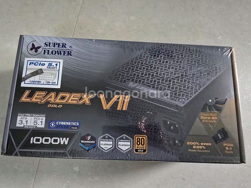 슈퍼플라워 LEADEX VII 골드 화이트 1000w--0