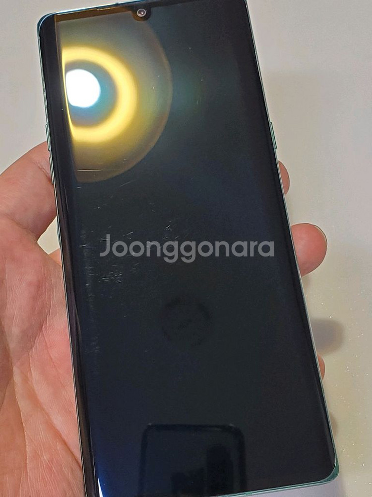 LG 벨벳폰 그린 7만 정상해지--6