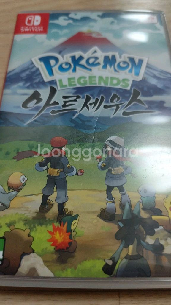 닌텐도 스위치 포켓몬스터 아르세우스 중고--0