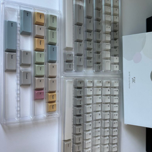 스웨그키 Calm Beige PBT 염료승화 키캡