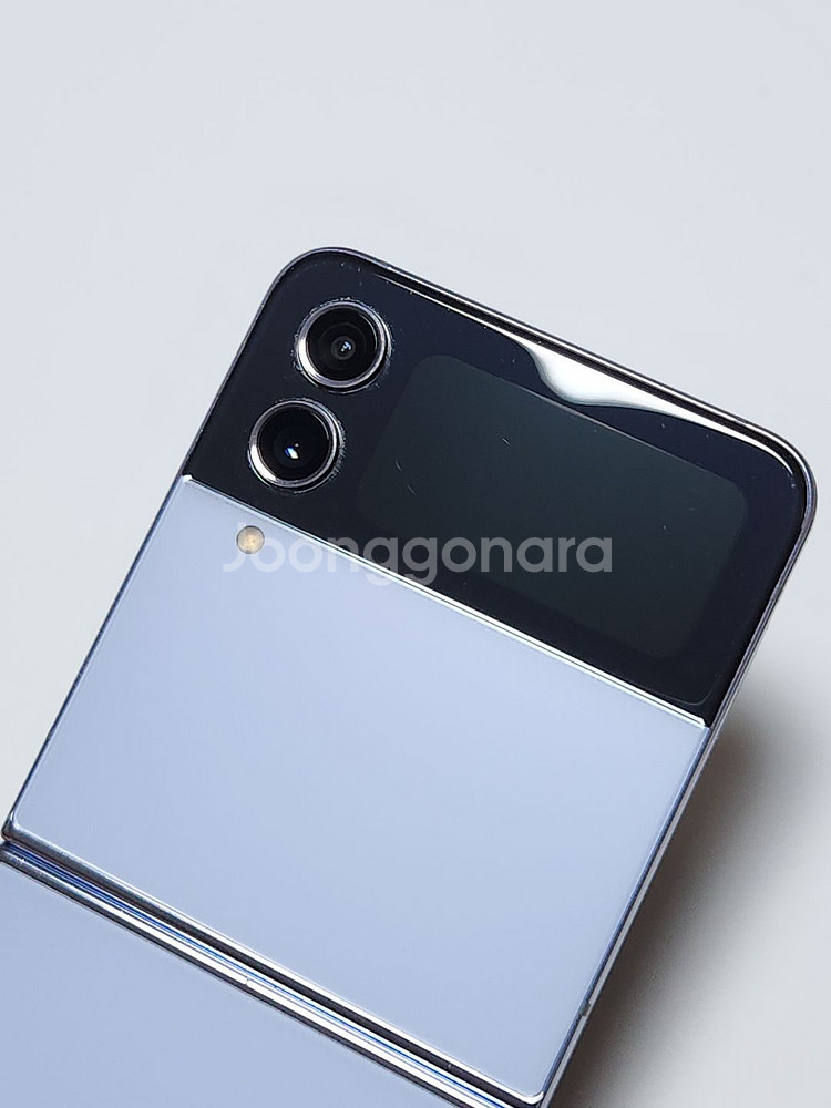 A급) 갤럭시Z플립4 256G 무잔상 블루 51536--2