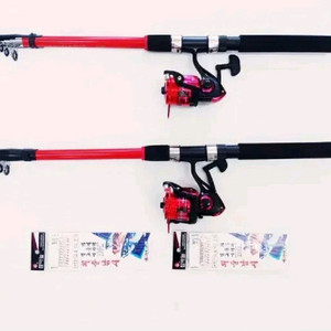 원투낚시대3.4m2대+4000번릴2대+고등어카드2장