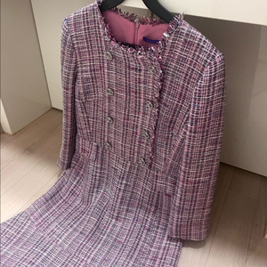 더아이잗컬렉션 정가69.8 머메이드 트위드 원피스 예복