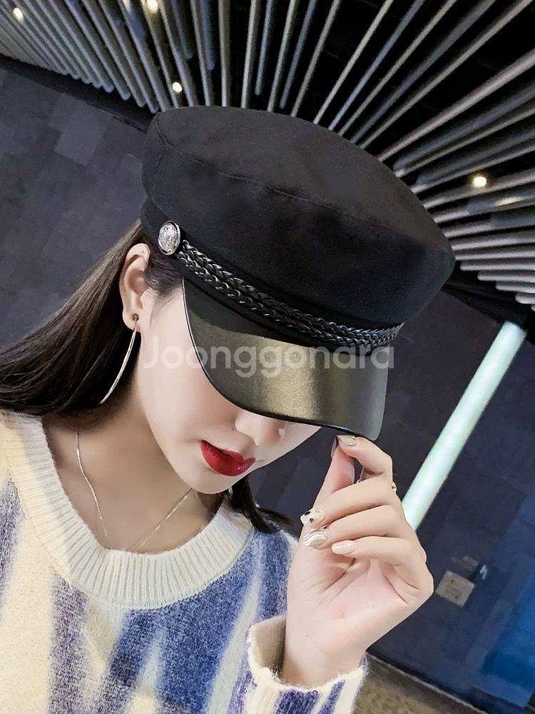 면 모자 헌팅캡 캡모자--1