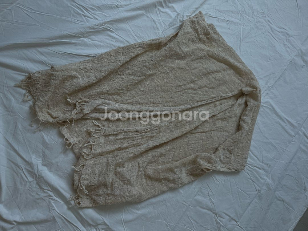 요가 커버업 면100 로브 이중지 팬츠--1