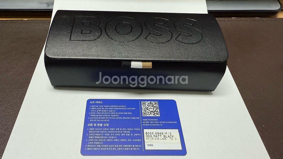 휴고보스 0949/F/S 선글라스 블랙 색상--1