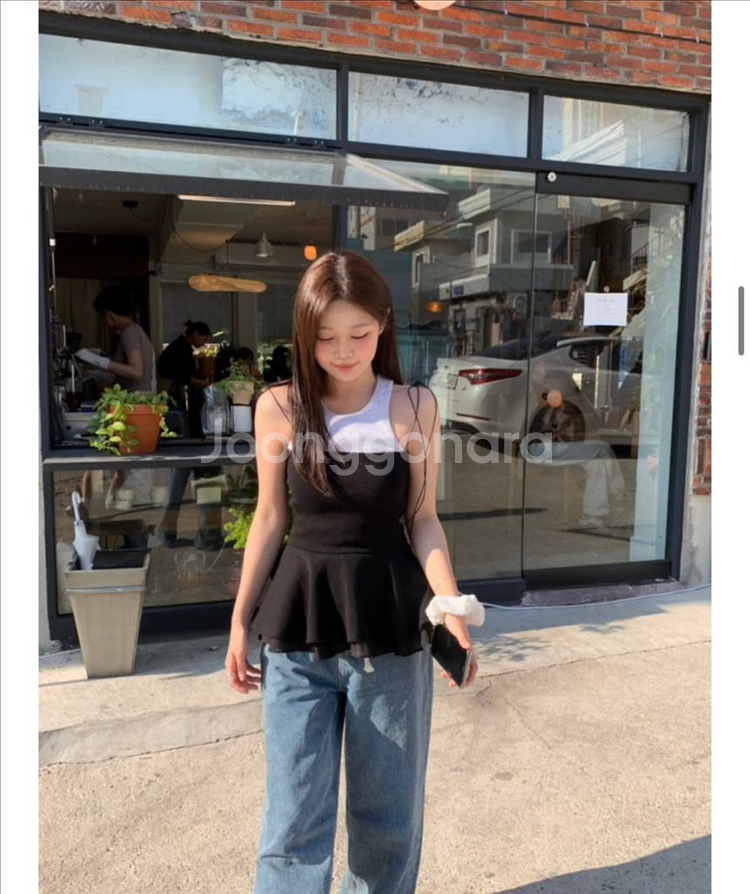 베르니Sov Layered Top 소브&Plain 나시--1