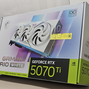 RTX 5070TI 그래픽카드 미개봉 새제품
