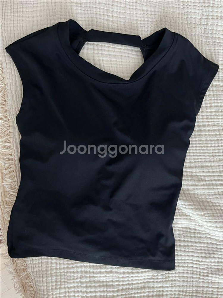 요가 홀터넥 탑 요가복 상의 맑음복 아카샤 탑--1