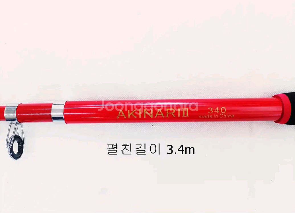 루어낚시대2대+원투대3.4m2대+릴4대+삼각받침대--5