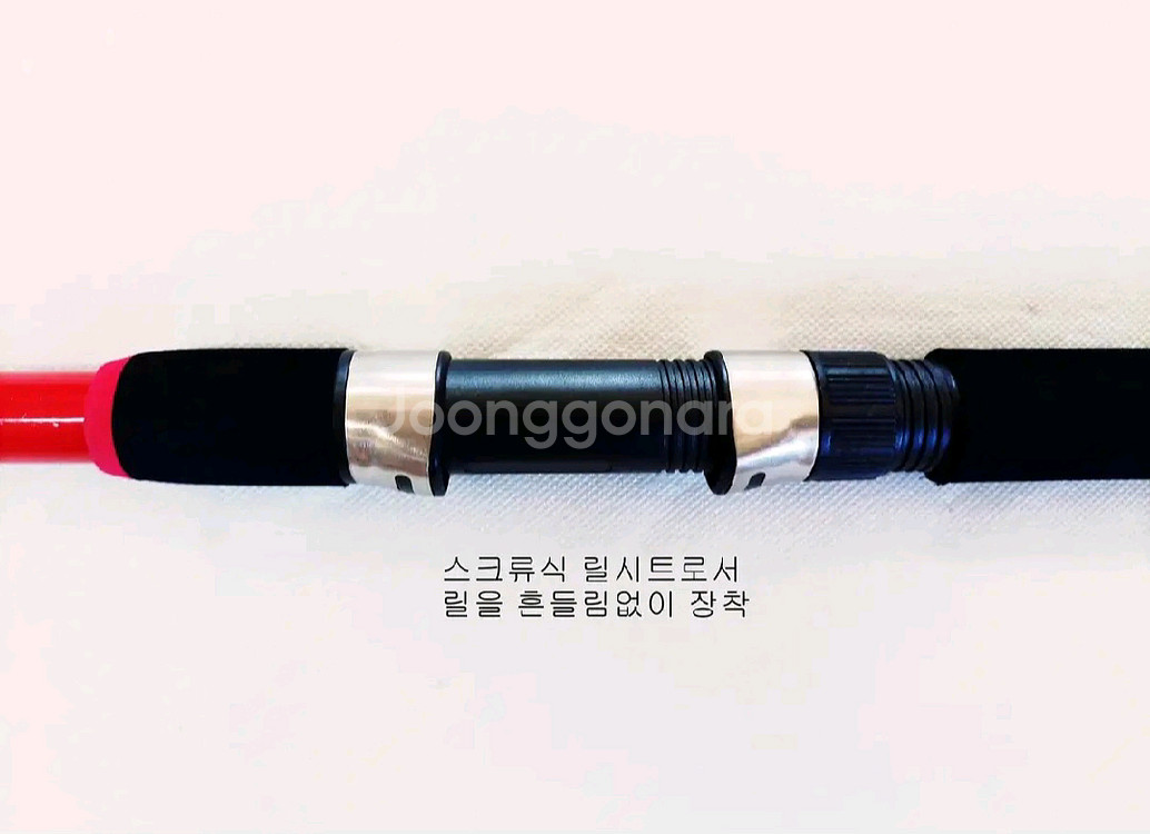 루어낚시대2대+원투대3.4m2대+릴4대+삼각받침대--6