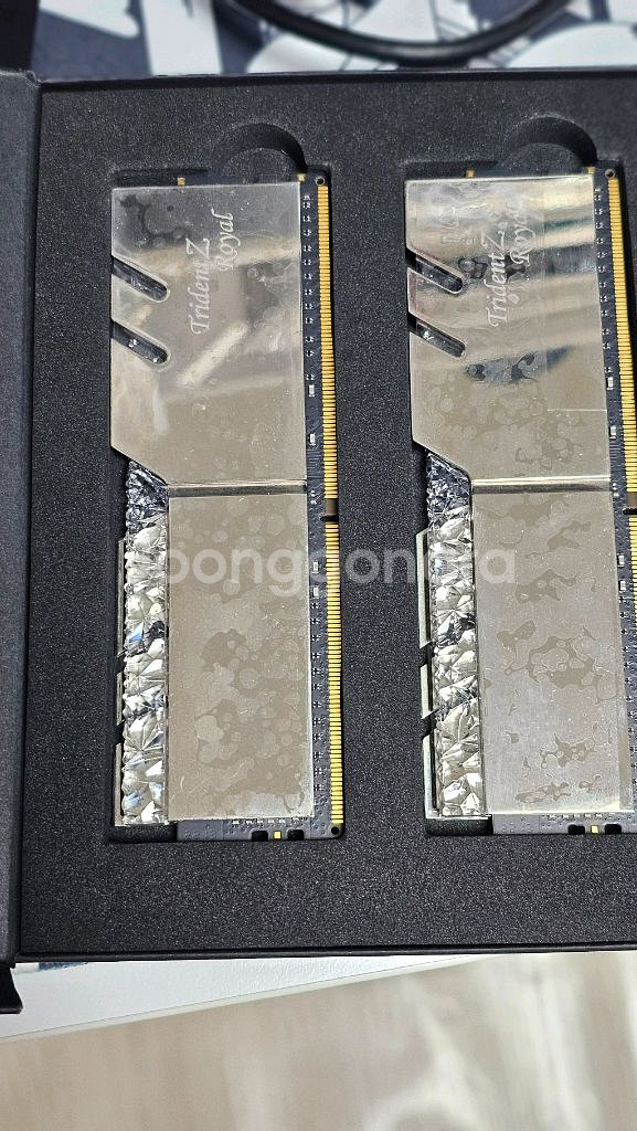 ddr4 3600 64gb(32x2) 지스킬 로얄 실버--2