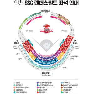 6/22 ssg 랜더스 vs 기아 타이거즈 외야필드석