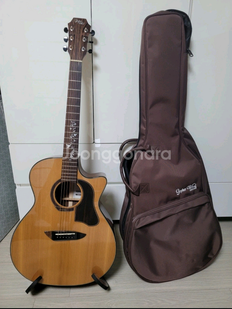 고퍼우드 K330RCE 기타 (픽업 장착)--0