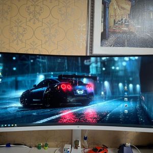 픽셀아트 PAQ3416W 34인치 화이트 무결점 모니터