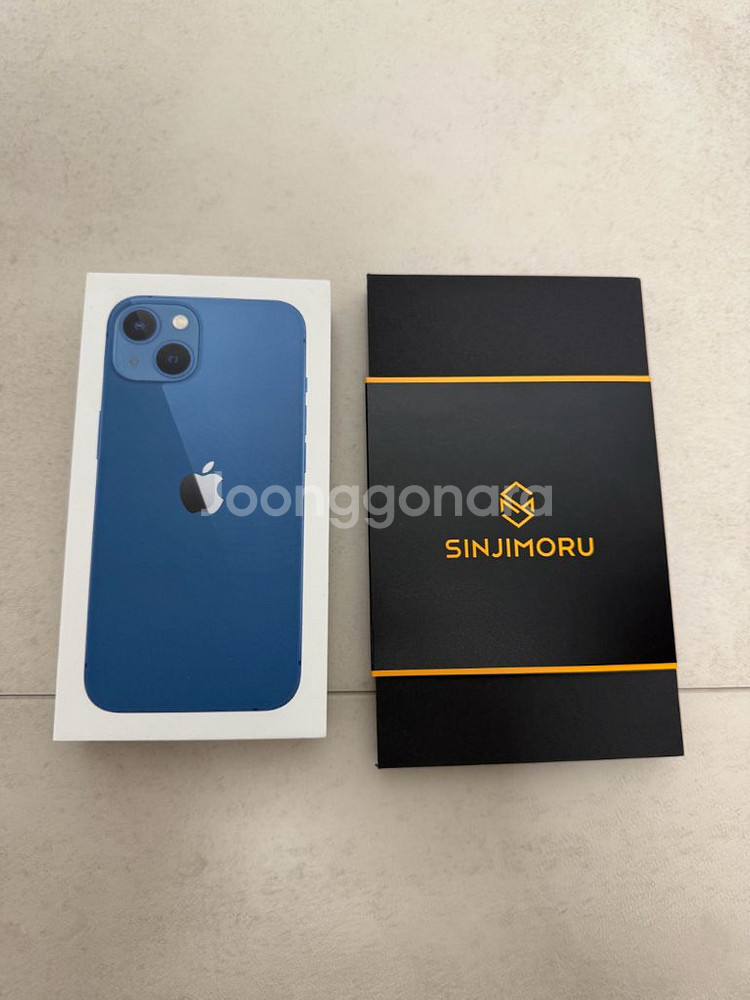 아이폰13 블루 128GB 풀박스--0