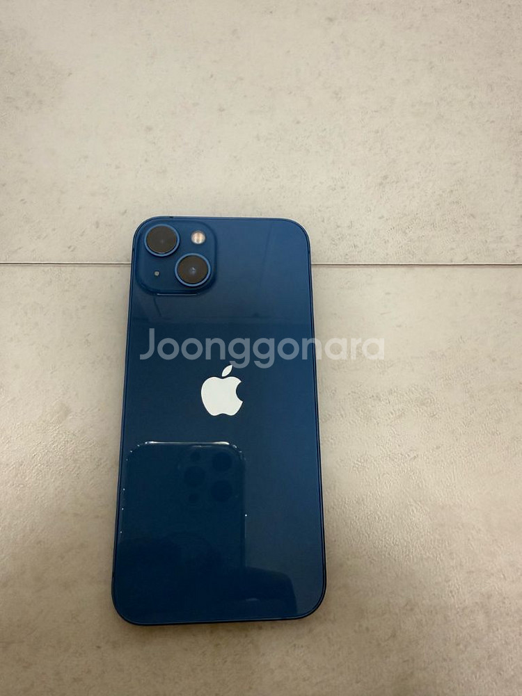 아이폰13 블루 128GB 풀박스--3