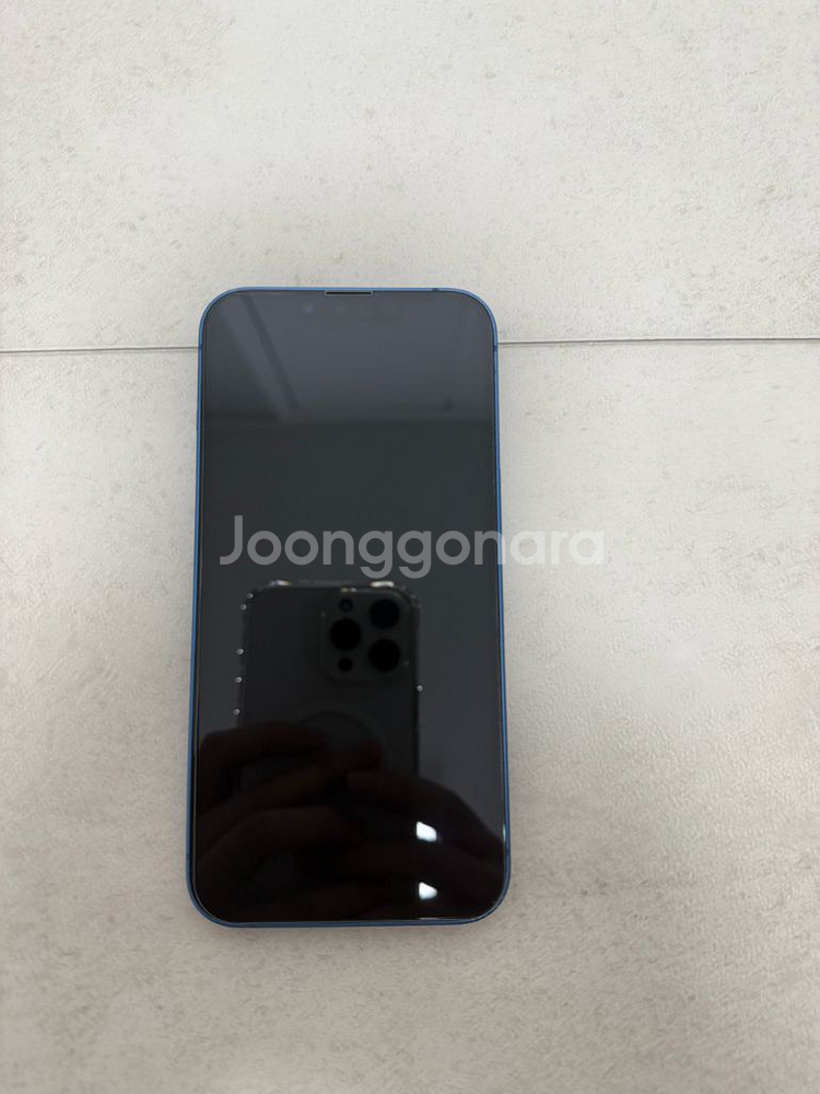 아이폰13 블루 128GB 풀박스--2