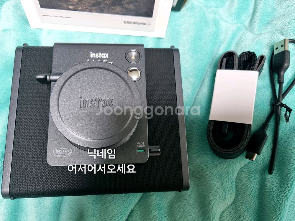 인스탁스 와이드 에보 미개봉 새상품 즉석카메라--5