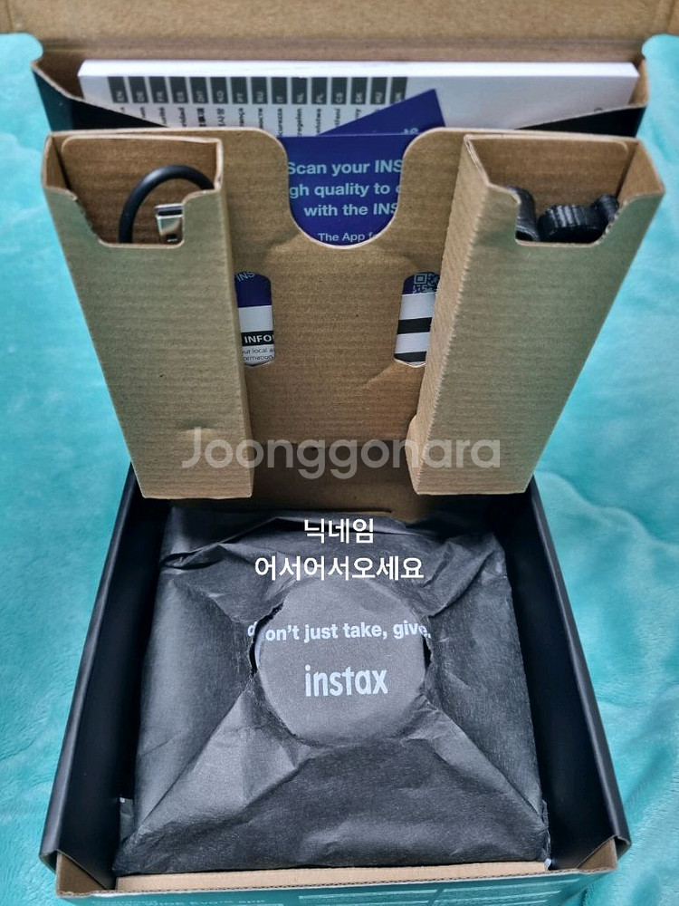 인스탁스 와이드 에보 미개봉 새상품 즉석카메라--4