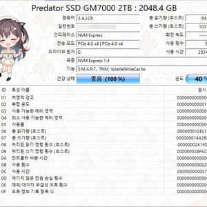 에이서 프레데터 GM7000 M.2 NVMe (2TB)