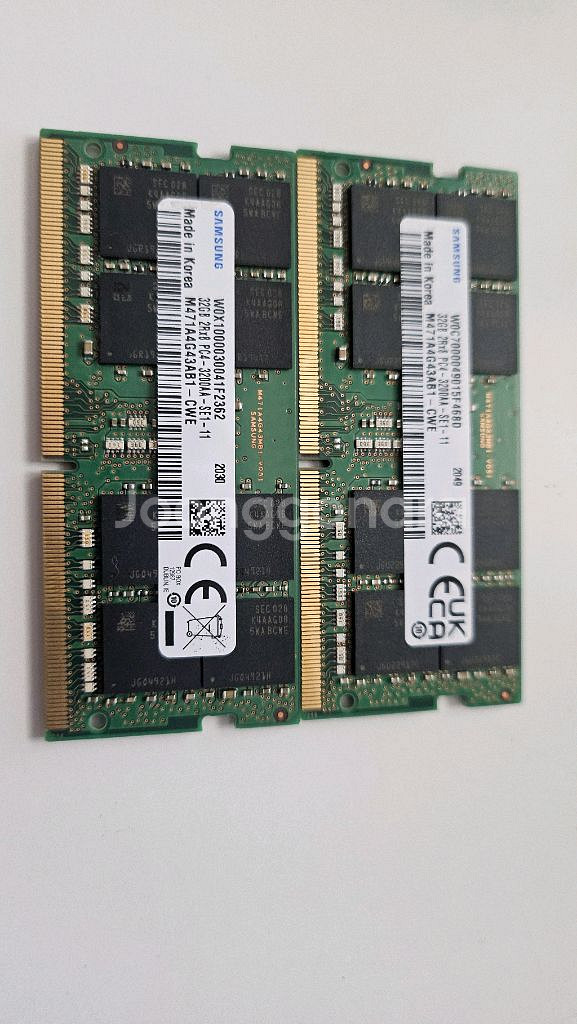 노트북용 삼성램 ddr4 3200 32gb 판매--0