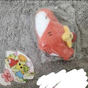 잠뜰 픽셀리 봄 라더 인형 키링, 스티커 양도
