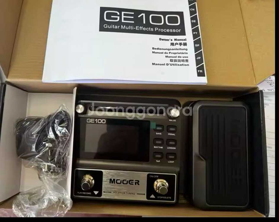 일렉기타 멀티 이펙터 mooer ge100 무어--0