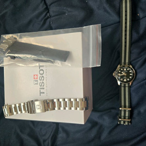 티쏘 씨스타1000 36mm 쿼츠
