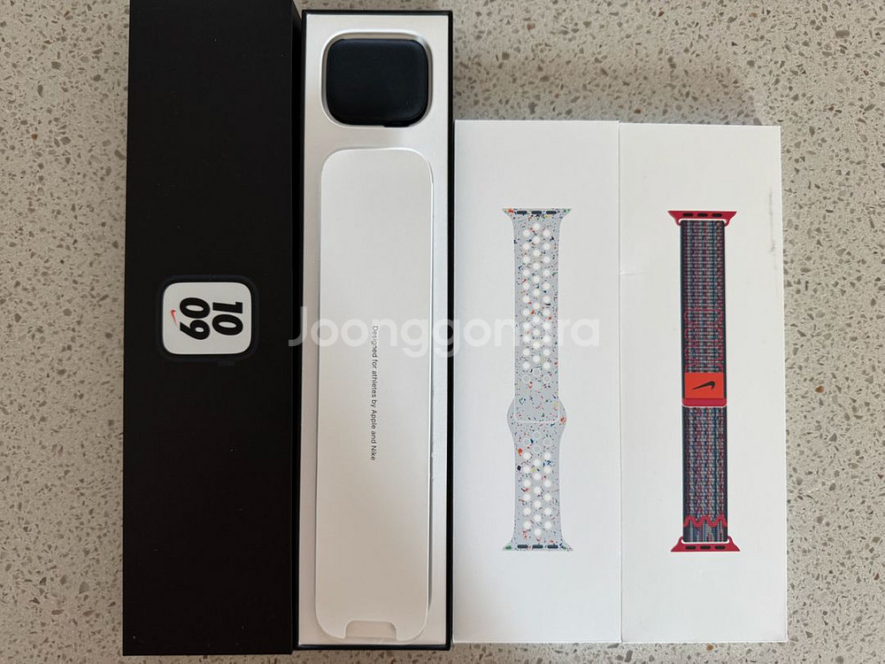 애플워치7 45mm나이키에디션 풀박 s급--0