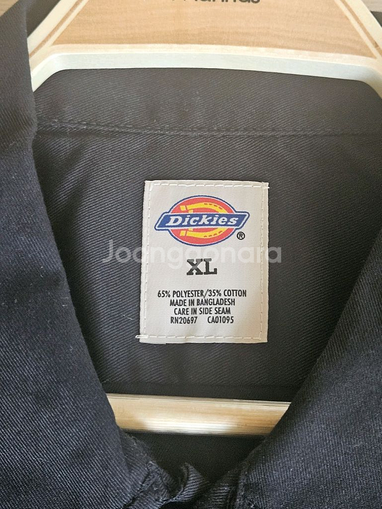 디키즈 검정 반팔 셔츠 XL 새상품--5