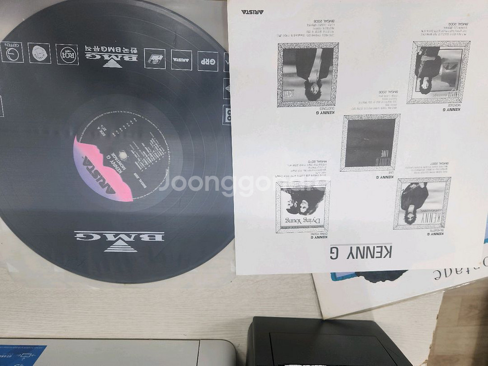 Kenny G Montage LP 음반--2