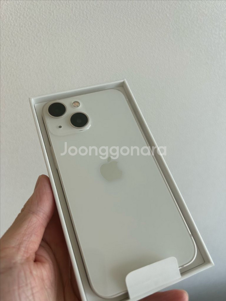 아이폰13미니 128G 리퍼새제품(화이트)--0