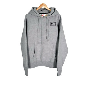 [S] 나이키 스투시 NRG 풀오버 후드 티셔츠 그레이