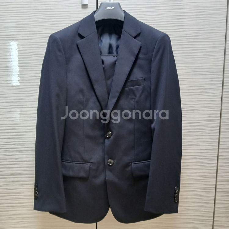 남성정장 네이비 90사이즈--0