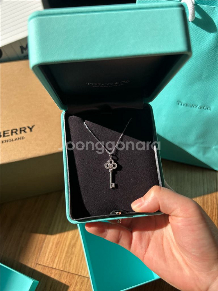 티파니앤코미니크라운키목걸이(영상 첨부)--1