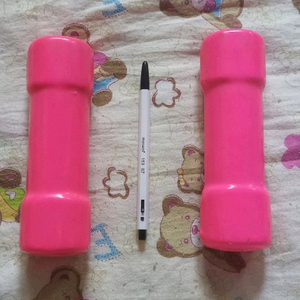 덤벨 2kg 핑크 아령 (2개 일괄) dumbell