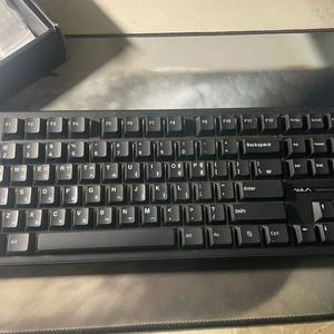 AULA F87pro 독거미 키보드 저소음 라임축 풀박