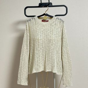 막스마라 여름 시스루니트