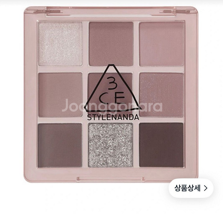 3ce 섀도우 팔레트 어샤이애쉬--0
