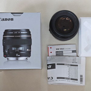 캐논 EF 85mm F1.8 USM 렌즈