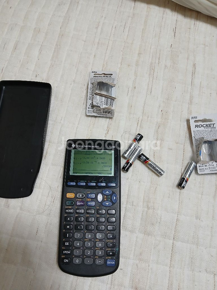 TI-89 티타늄 공학용 계산기(건전지교체) 택포5.5--3