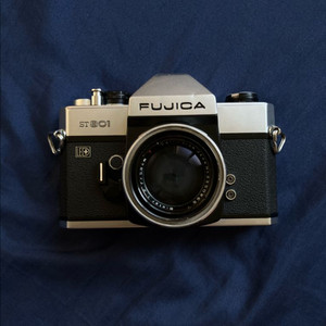 후지카 st801 + biotar f2 58mm