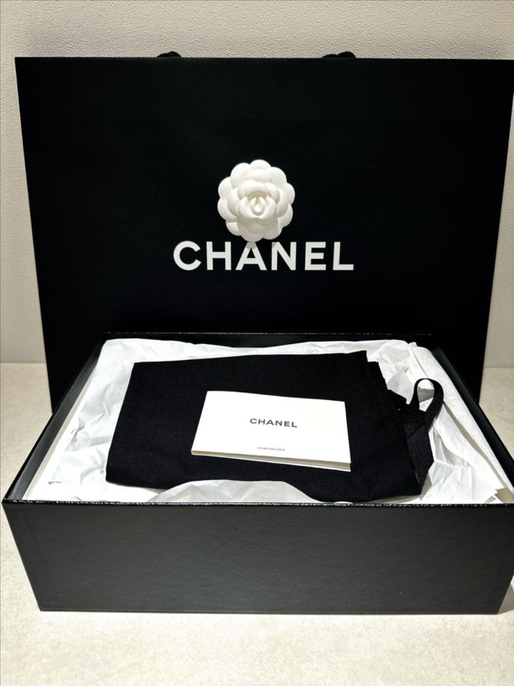 [정가이하-미사용새상품] 샤넬 25C 신상 벨벳 슬리퍼(쪼리)--7